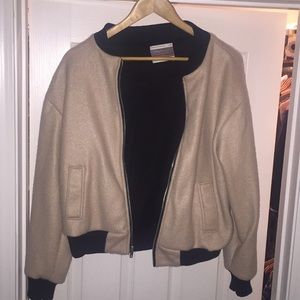 Urban Outfitters tan fuzzy jacket